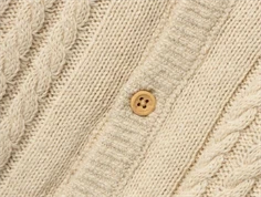 Lil Atelier summer sand strikket køredragt